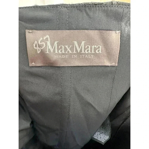 Max Mara, shoulderless Jumpsuit, Black, 8 - Picture 4 of 6